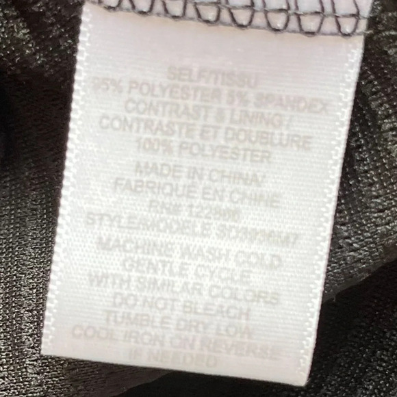 Zunie Girls Black Cut Out Fit and Flare Sleeveless Dress 16 - Picture 10 of 10